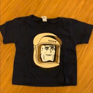 Baby navy blue “clutch” t shirt